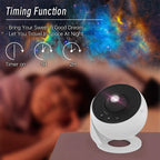 Night Light Galaxy Projector Starry Sky 360° Rotate
