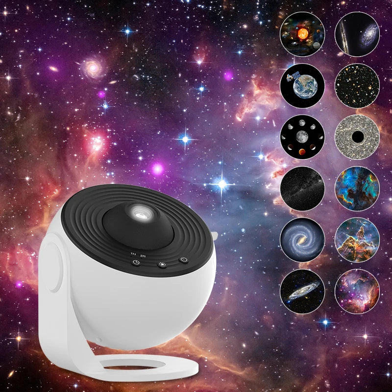 Night Light Galaxy Projector Starry Sky 360° Rotate