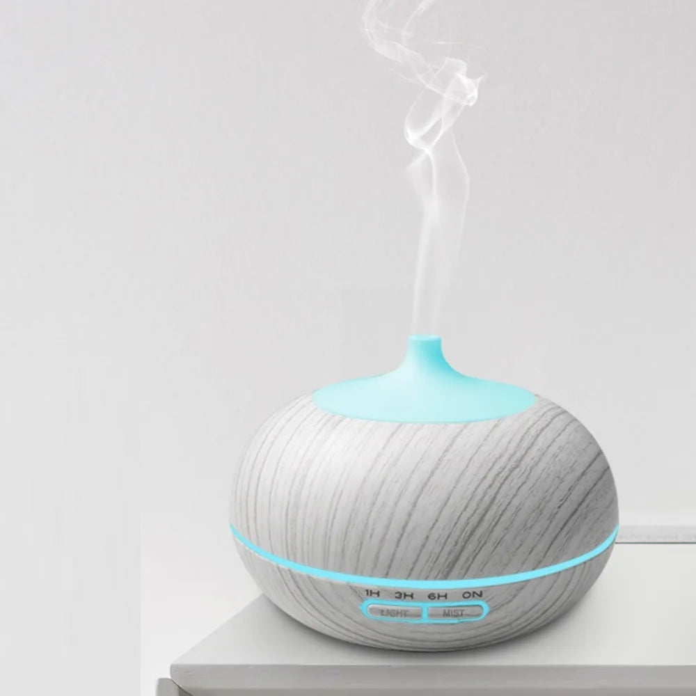 Essential Oil Air Humidifiers f500ml with colorful lights