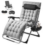 Zero Gravity Recliner Lounge Chair Adjustable Footrest Cupholder