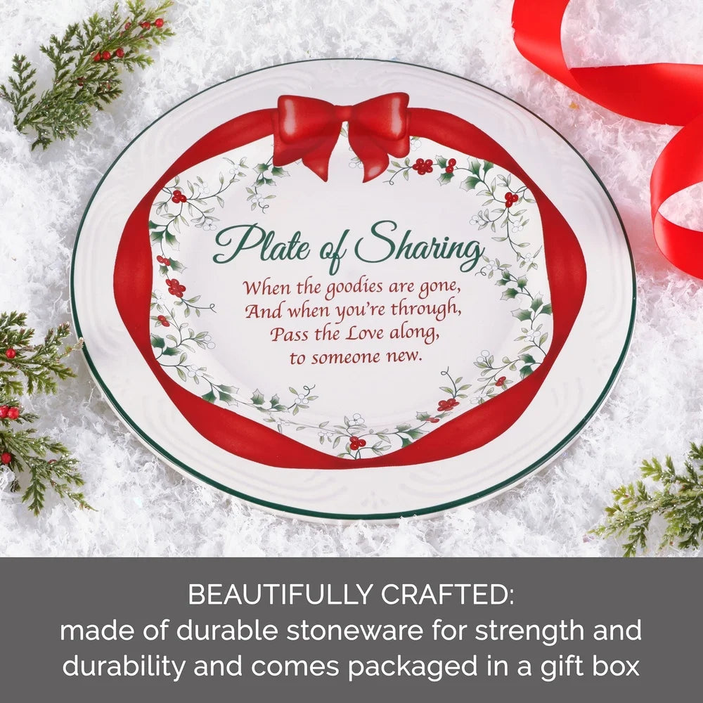 Winterberry Stoneware Sharing Plate 12in