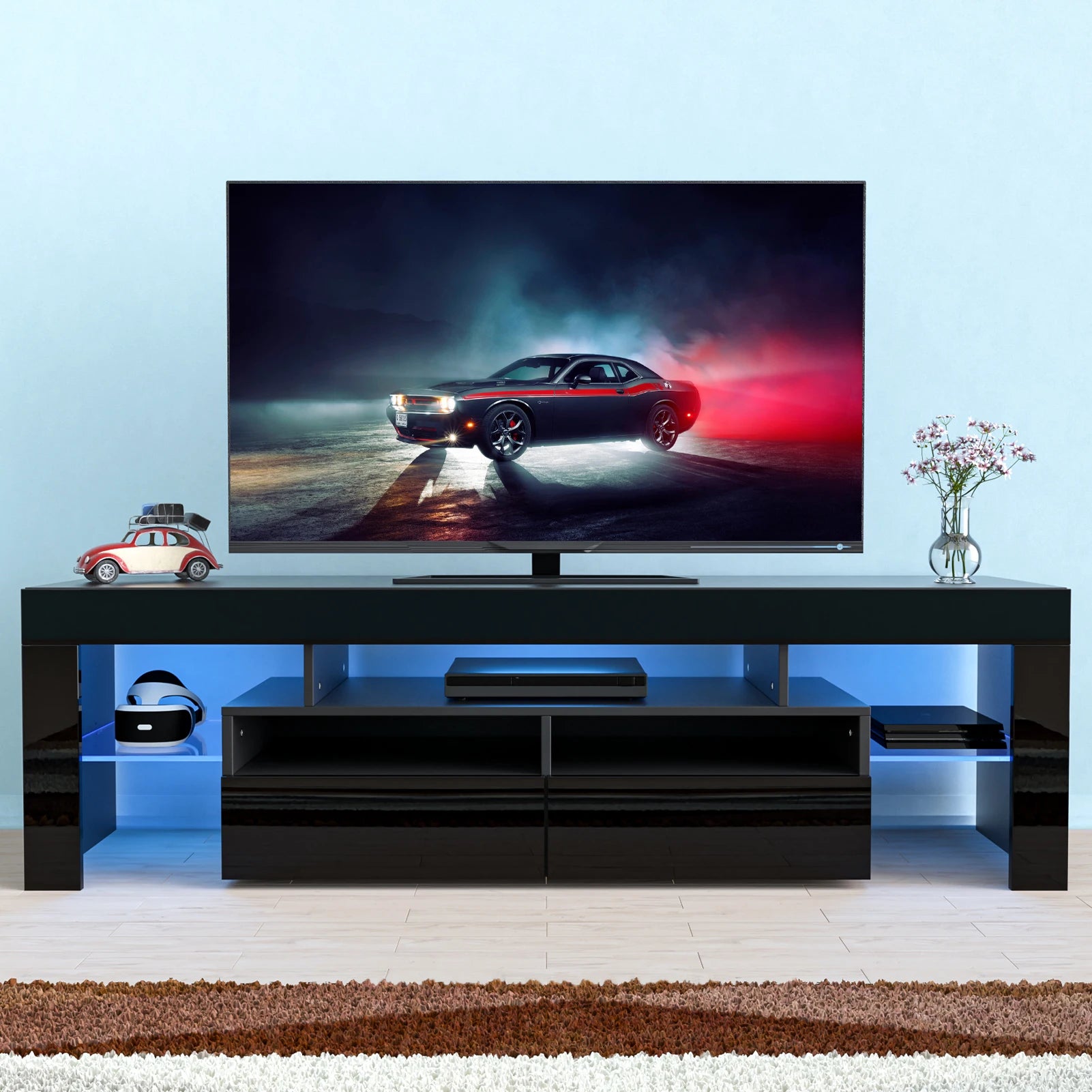 71IN LED TV Stand For 75/70/65 Inch TV