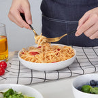 22 Ounce Porcelain Pasta Bowls Set 6 Pack