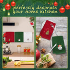 Xmas Tree/Snowman/Santa Claus Embroidery Bath Towel