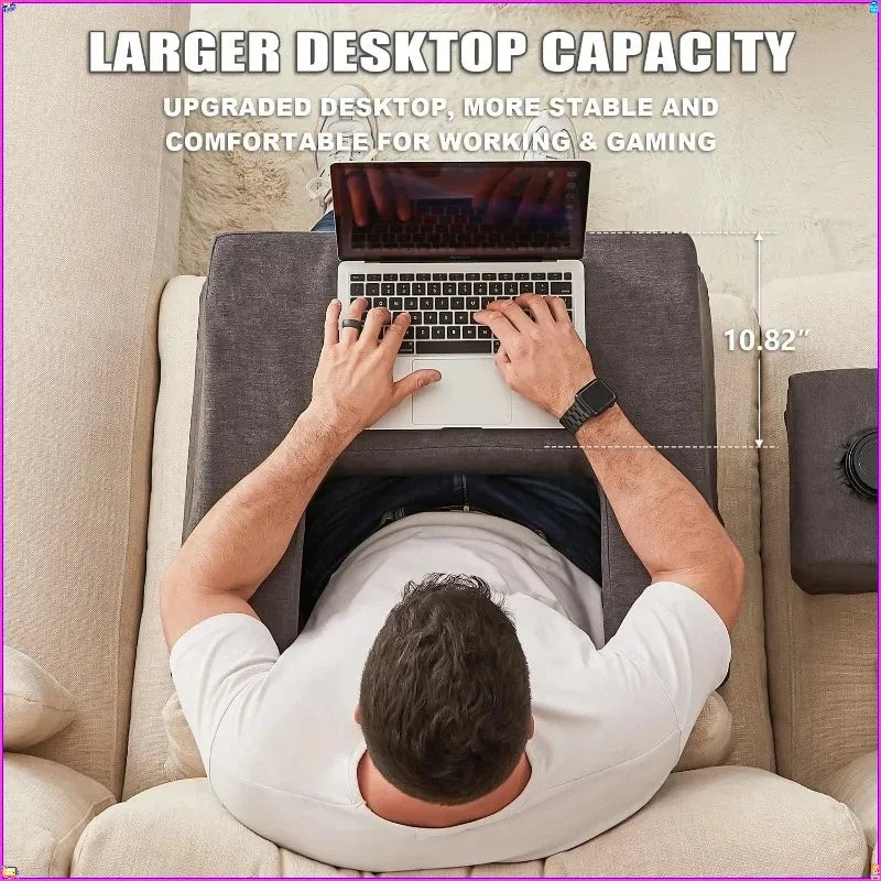 Lap Desk Pillow Memory Foam With Cup Holder