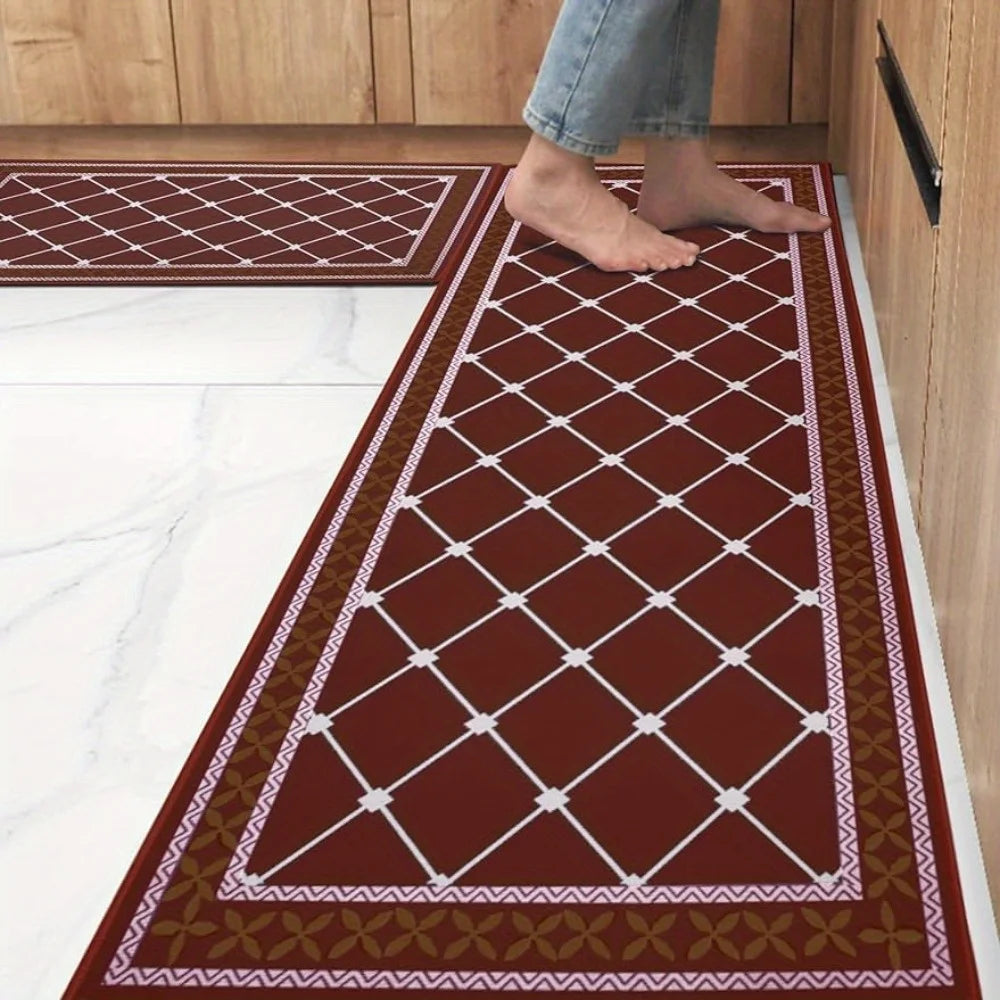 Cushioned Non-Skid Waterproof Kitchen Mats And Rugs