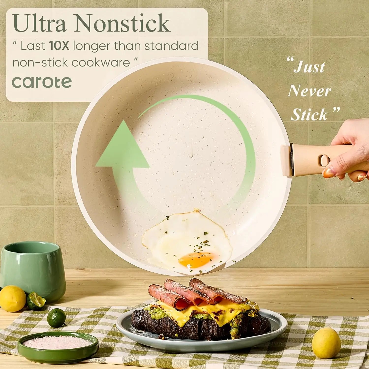 25pcs Set Non Stick, Cookware Dishwasher Safe