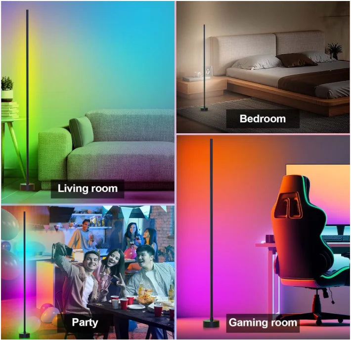 Led Floor Lamps Colorful Night Lights