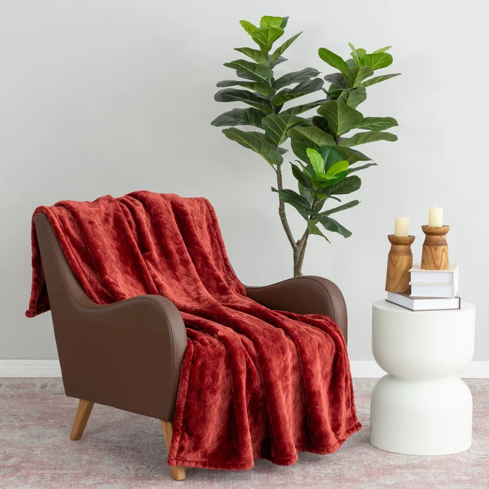 Velvet Plush Throw Ultra Soft Warm Fleece