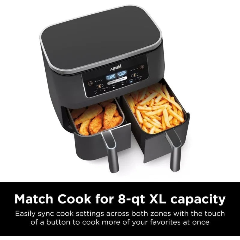 Ninja  8 Quart 6-in-1 Dual Zone 2-Basket Air Fryer