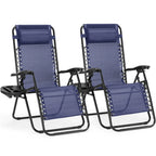 Zero Gravity Set Of 2 Portable Recliner Cup Holder