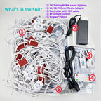 108FT Smart  LED Permanent Outdoor Eave Lights