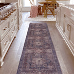 2'6''x10' Runner, Washable, Low-Pile, Non-Slip, Non-Shedding, Foldable
