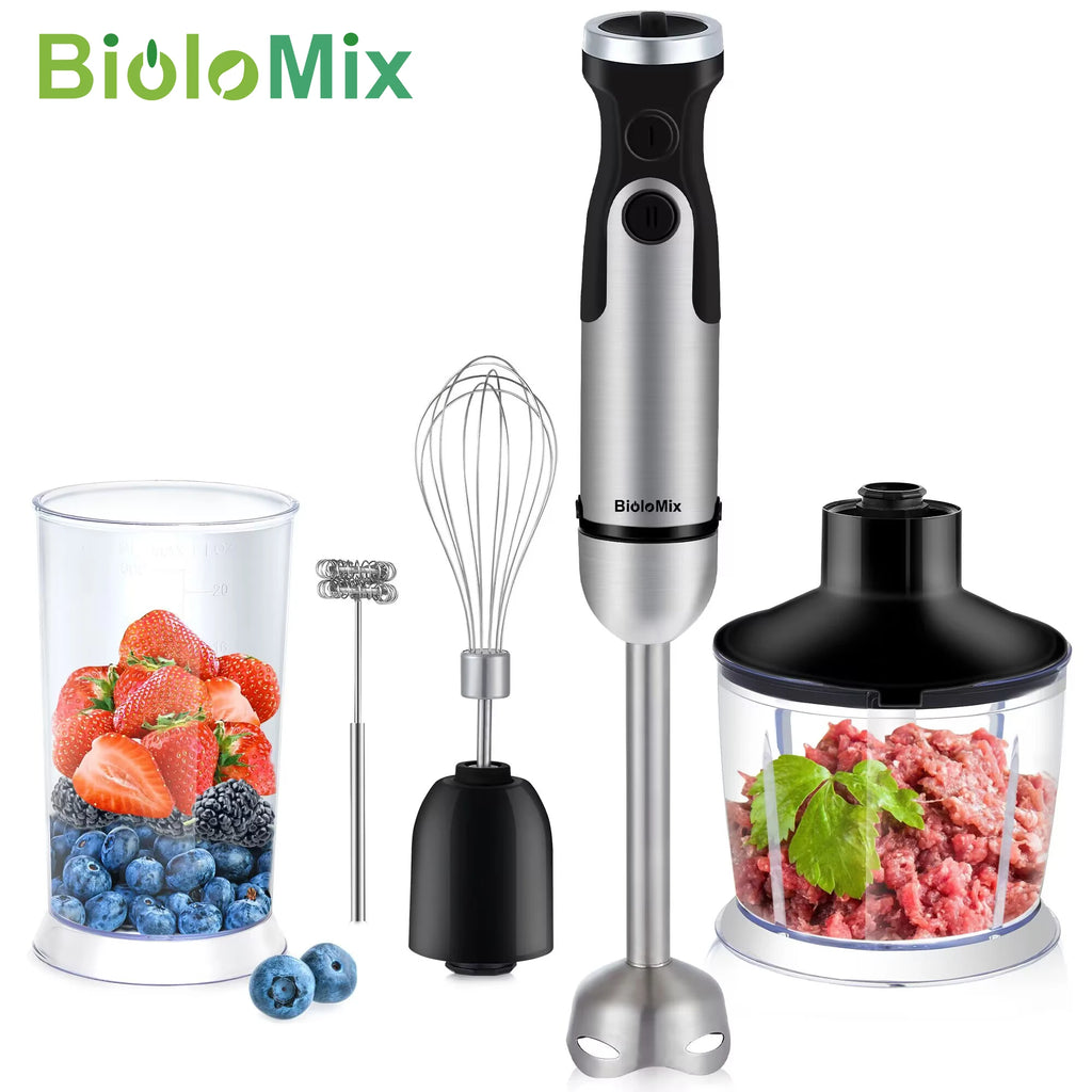 5-in-1 Immersion Blender Mixer Meat Grinder Chopper Whisk
