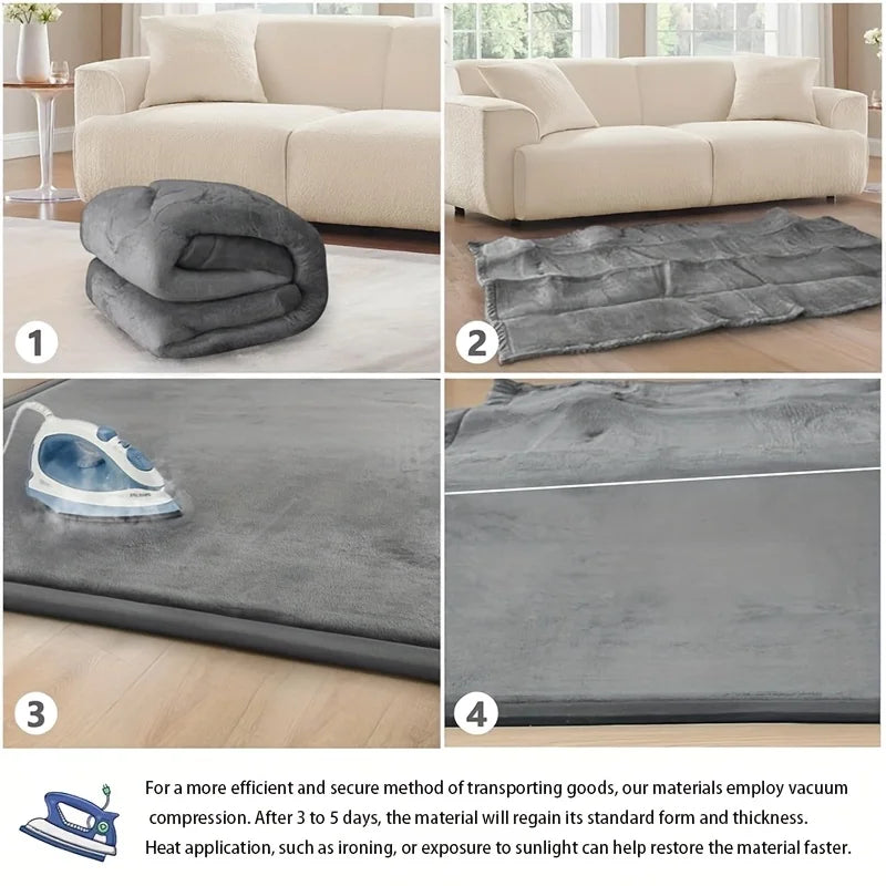 3cm Thick Memory Foam Playpen Mat  Non-Slip