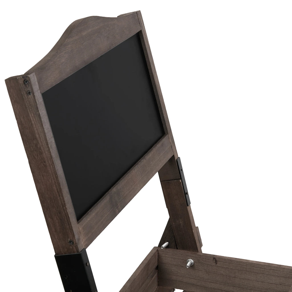 Folding Ladder 3 Tier Plant Stand with Chalkboard