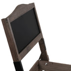 Folding Ladder 3 Tier Plant Stand with Chalkboard
