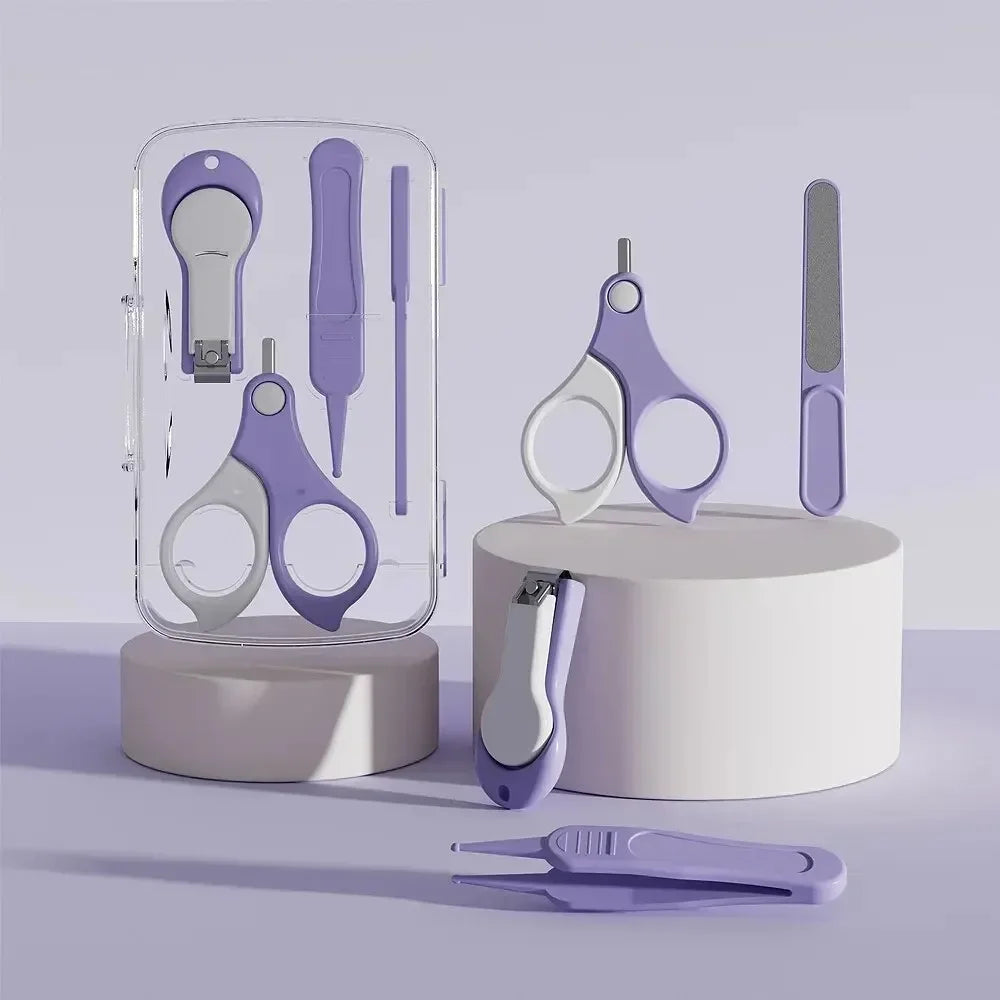 Nail Clippers  baby care   baby care kit Nail Clippers Nail Knife Baby Nail Clipper Set Travel Portable Baby Care Set