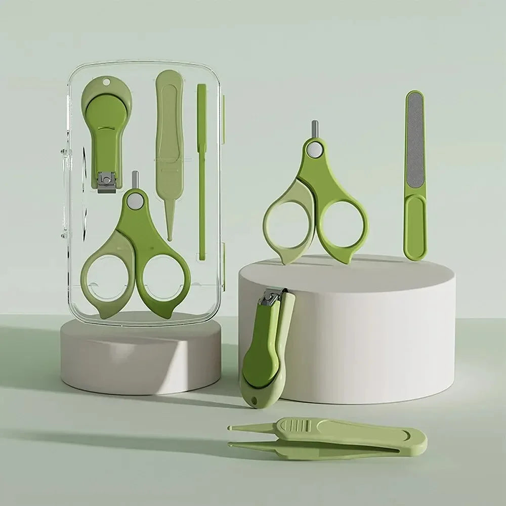Nail Clippers  baby care   baby care kit Nail Clippers Nail Knife Baby Nail Clipper Set Travel Portable Baby Care Set