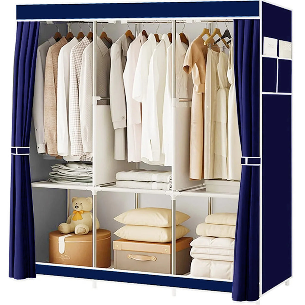 Closet Wardrobe Organizer Storage Rack