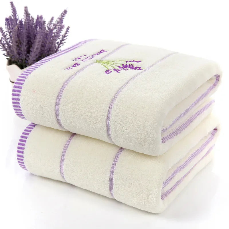 Cotton Embroidered Bath , Face ,Hand Towel