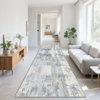 VIKAMA Nordic Abstract Style Carpet Anti-Slip Corridor Passageway Long Strip Mat Living Room Floor Mat Home Decoration