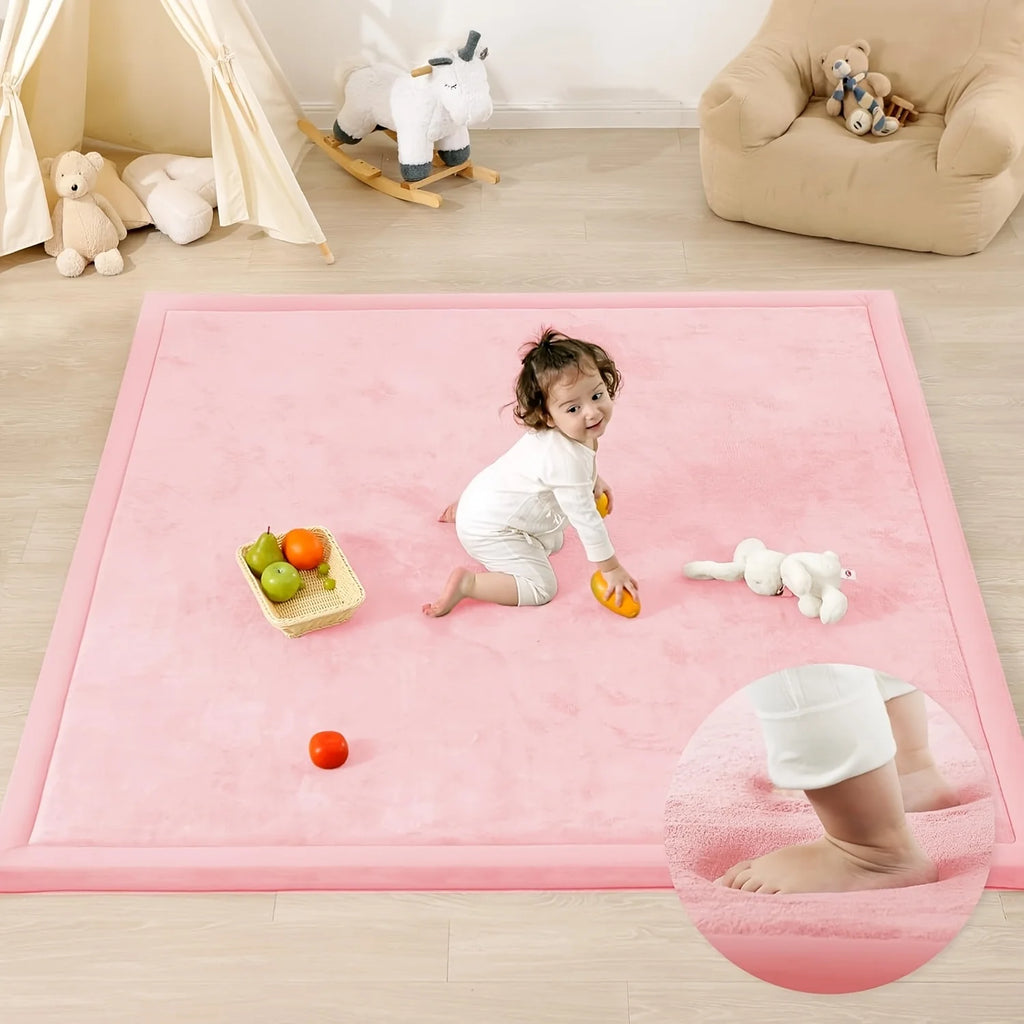 3cm Thick Memory Foam Playpen Mat  Non-Slip