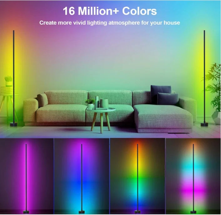 Led Floor Lamps Colorful Night Lights