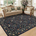 Washable Area Rugs Soft Low-Pile Non-Slip