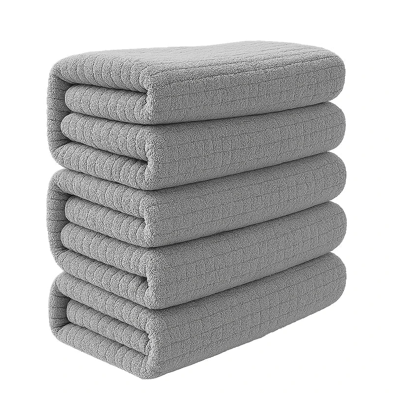 4pcs/Set Hotel Cotton Towels Bamboo Fiber