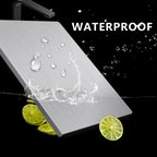 Thick Stainless Steel Chopping Board Multi-Purpose Cutting Board Easy to Clean