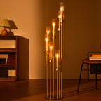 4Sets Candelabra Wedding Centerpieces Gold 48" Metal Candlestick Holders