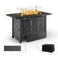 42 Inch Gas Fire Pit With Lid And Cover