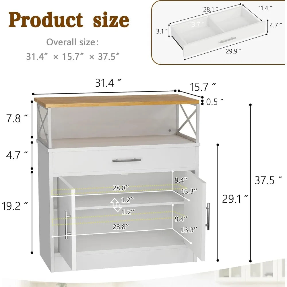 Sideboard Buffet Cabinet With Storage