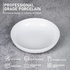 22 Ounce Porcelain Pasta Bowls Set 6 Pack