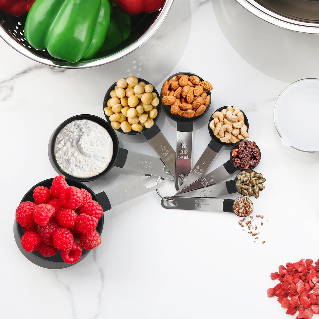 23 Pcs Mixing Bowl Set Baking Stainless