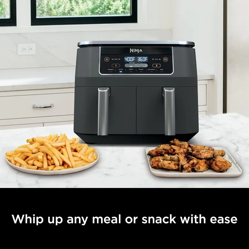 Ninja  8 Quart 6-in-1 Dual Zone 2-Basket Air Fryer