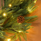 Christmas Wreath With 100 Led Lights