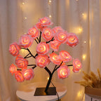 LED Rose Tree Lights 24LEDs USB Operated