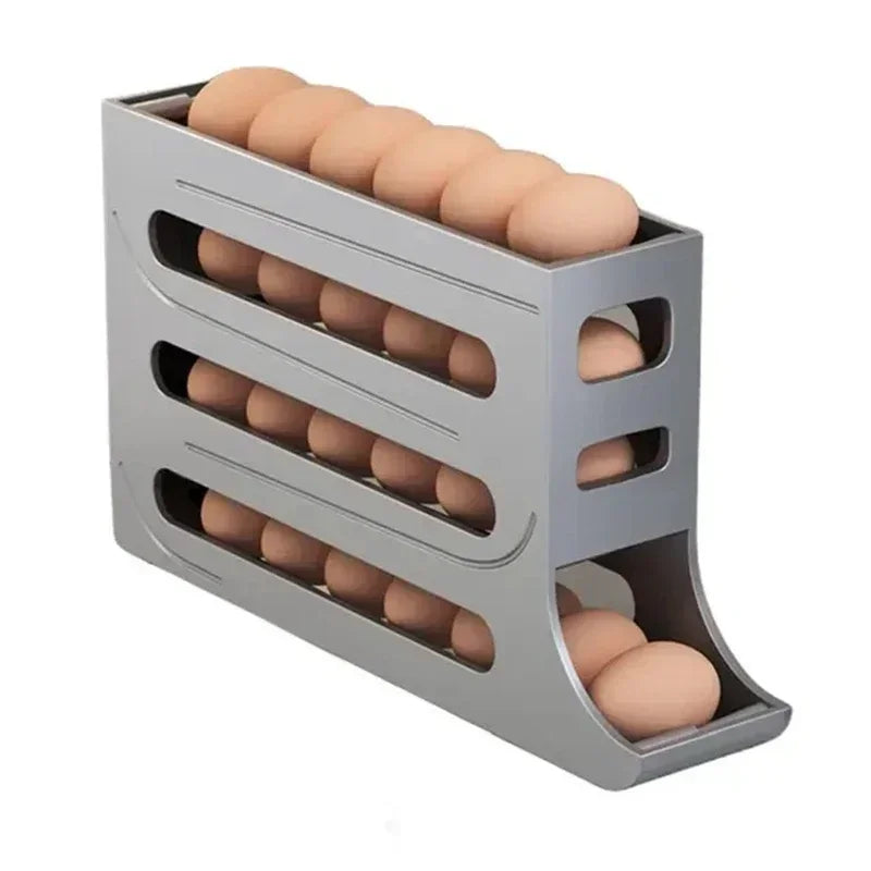 Refrigerator Egg Storage Box 4 Layers Automatic