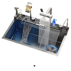 29.5x18 INCH Sink Digital Display Double Waterfall