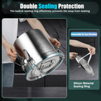 304 Stainless Steel Storage Bucket 33L/12L Airtight Canister