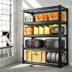 72" Adjustable Metal Shelving, Commercial Grade Utility Rack