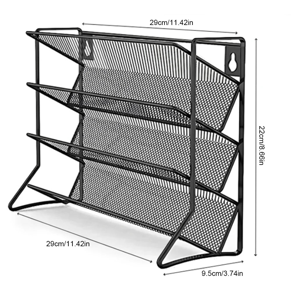 4 Tier Spice Jar Rack