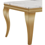 3 P Faux Marble Coffee Table With 2 Side Tables