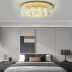 Modern Chandelier Crystal Light Fixture LED