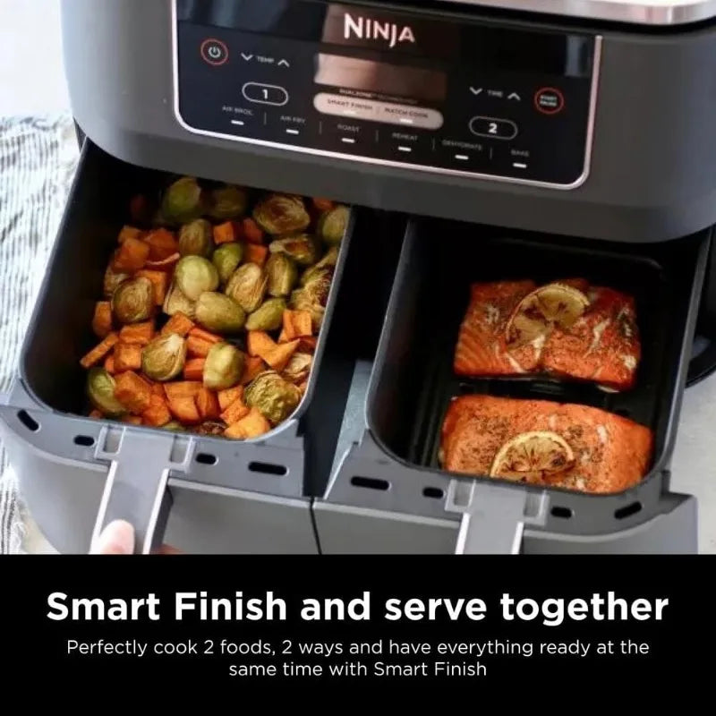 Ninja  8 Quart 6-in-1 Dual Zone 2-Basket Air Fryer