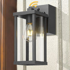 Porch Light With GFCI Outlet Dusk To Dawn Outdoor