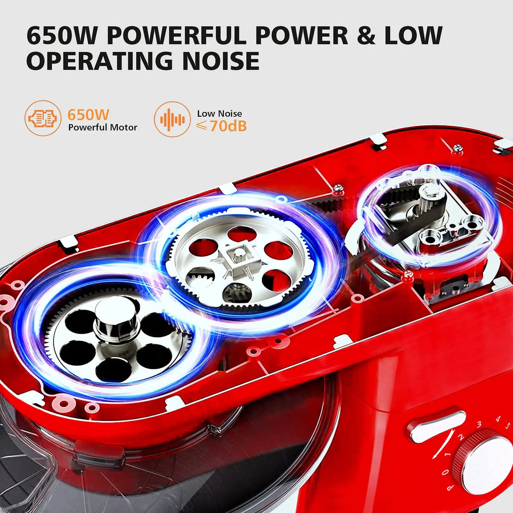 Stand Mixer, 7 Qt Mixer  Frother For Milk