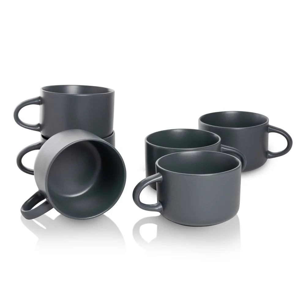 22oz Mug Set Of 6 Dishwasher Safe Microwave Safe